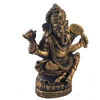 Aapno Rajasthan Gold Rust Finish Amazing Ganesha Idol Showpiece