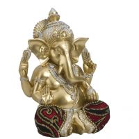 Aapno Rajasthan Marvelleous Gold Finsih Ganesha Showpiece