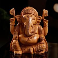 Aapno Rajasthan Skillfully Craved Wooden Ganesh