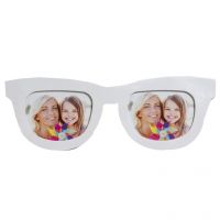 Aapno Rajasthan Wonderful White Goggles Shape Collage Photo Frame