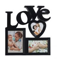 Aashi Gifts Love Message 3 Pictures Collage Photo Frame