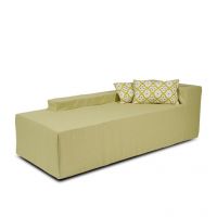 Afydecor Wellford Lounger Green
