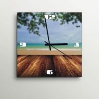 ArtEdge Beach View Wall Clock