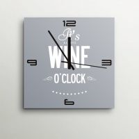 ArtEdge Its Wine O Clock Wall Clock