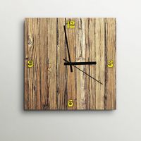 ArtEdge Wooden Plank Wall Clock