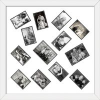Elegant Arts And Frames 13 Pocket Collage Photo Frame White
