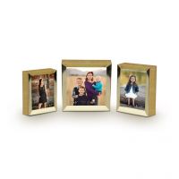 Elegant Arts And Frames Metallic Photo Frame 3 Pcs Gold