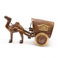Ethnic Brass Camel Cart