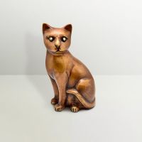 Ethnic Brass Wild Cat Showpiece