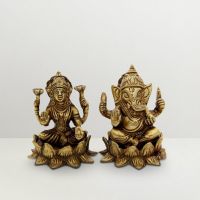 Gifts By Meeta Brass Ganesh Lakshmi