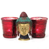 Gifts By Meeta Classic Buddha & Tea Light Holder