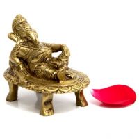 Gifts By Meeta Ganesha Brass Idol