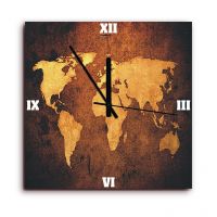Height Of Designs World Wall Clock