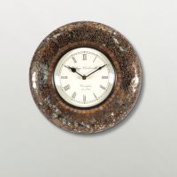 Kraftorium Traditional Fab Brass Finish Rajasthani Wall Clock