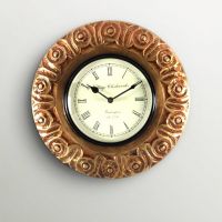 Kraftorium Traditional Rajasthani Wooden Wall Clock