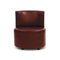 Olympian Single Seater Sofa Garnet Cherry