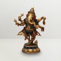 Pure Divine Dancing Ganesha