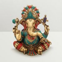 Pure Divine Ganesha Sitting