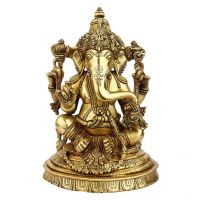 Pure Divine Ganesha With Jewelry