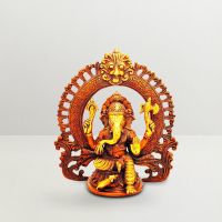 Pure Divine Ganesha With Ring Red