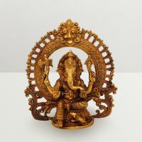 Pure Divine Ganesha With Ring White