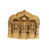 Pure Divine Mini Temple Ganesha, Lakshmi & Saraswati