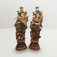 Pure Divine Radha Krishna Figurine