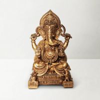 Pure Divine Sitting Ganesha