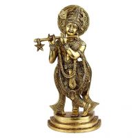 Pure Divine Standing Krishna Figurine