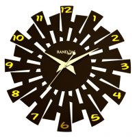Random Evolution Brown Wall Clock Wall Clock