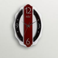 Safal Quartz Majestic Beauty Wall Clock Black And Red