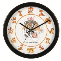 Safal Quartz Save The Tiger Circular Wall Clock