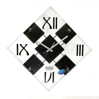Safal Quartz Wall Clock White & Black