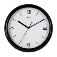 Safal Quartz Wall Clock White & Black