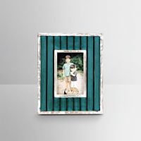The Yellow Door Wooden Antique Green Painted Photo Frame