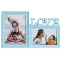 Aapno Rajasthan Sky Blue 2 Pictures Collage Photo Frame