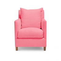 Afydecor Cumberton Single Seater Sofa Pink