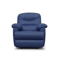 Alcanes Easton One Seater Recliner Tufts Blue