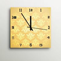 ArtEdge Elegant Golden Wall Clock