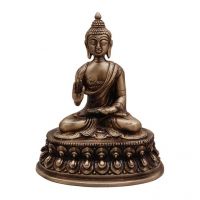 Ethnic Brass Buddha Meditation