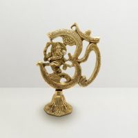 Ethnic Brass Divine Om Ganesha Tableware
