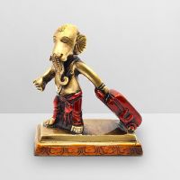 Ethnic Brass Ganesha Statue