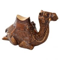 Ethnic Brass Sitting Camel Showpiece