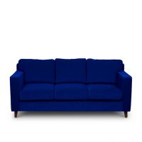 Forzza Alton Three Seater Sofa Dark Blue