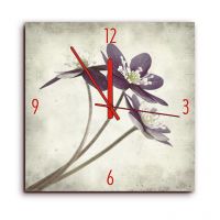 Height Of Designs Lillies Wall Clock