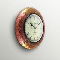 Kraftorium Traditional Rajasthani Hand Painted Wooden Wall Clock