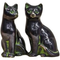 Pure Divine Cats Pair Set of Two Pieces