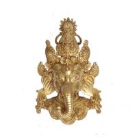 Pure Divine Ganesha Head Wall Hanging