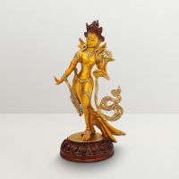 Pure Divine Goddess Tara Golden Yellow