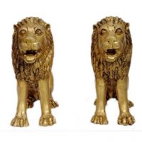 Pure Divine Lion Pair Set of Two Pieces